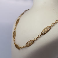 Collier Filigrane or jaune 12,59 g