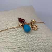 Bracelet Guerin orné de charms or jaune 2,87 g