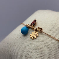 Bracelet Guerin orné de charms or jaune 2,87 g