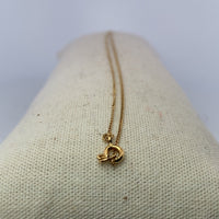 Chaîne maille fine or jaune 1,57 g