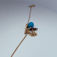 Bracelet Guerin orné de charms or jaune 2,87 g