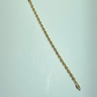 Bracelet torsadé or jaune 4,98 g