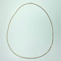 Collier maille marine or jaune 4,18 g