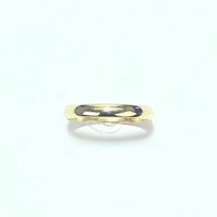Bague lisse or jaune 2,27 g