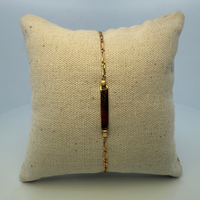 Bracelet identité enfant or jaune 1,42 g