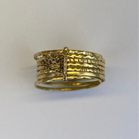 Bague semainier or jaune 5,94 g