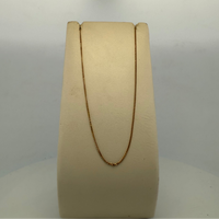 Chaîne fine classique or jaune 2,82 g