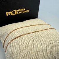 Chaîne fine classique or jaune 2,82 g