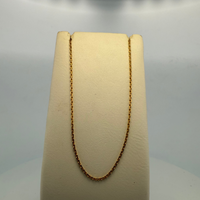 Chaîne martelée or jaune 4,05 g