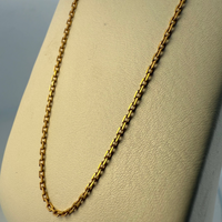 Chaîne martelée or jaune 4,05 g