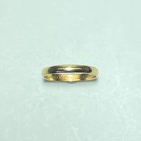 Bague lisse or jaune 2,27 g