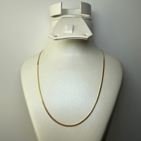 Collier fin classique or jaune 4,05 g