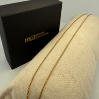 Chaîne classique or jaune 3,32 g