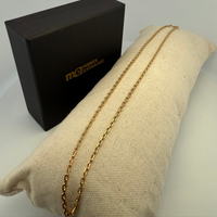 Collier fin or jaune 6,61 g