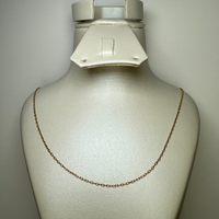 Chaîne fine classique or jaune 2,54 g