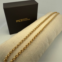 Collier en chaine or jaune 9,1 g