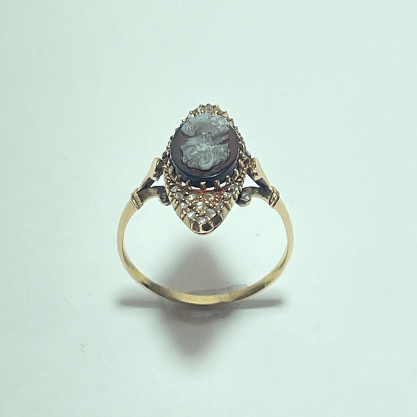 Bague Sainte Marie or jaune 2,48 g