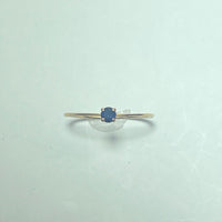 Bague saphir or jaune 0,69 g