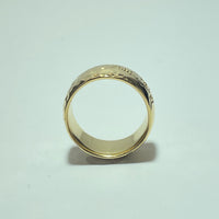 Bague vintage or jaune 14,51 g