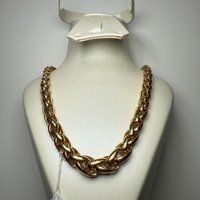 Collier maille palmier or jaune 21,55 g