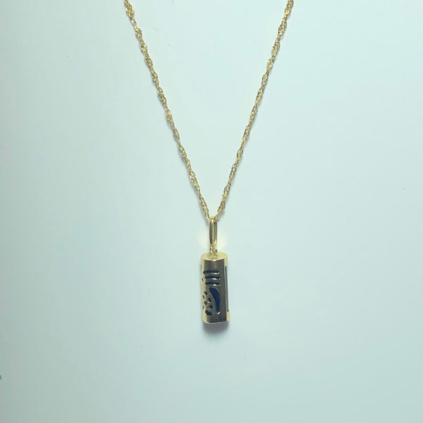 Pendentif Tiki Polynésien or jaune 1,1 g