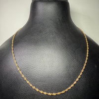 Chaîne fine or jaune 1,84 g