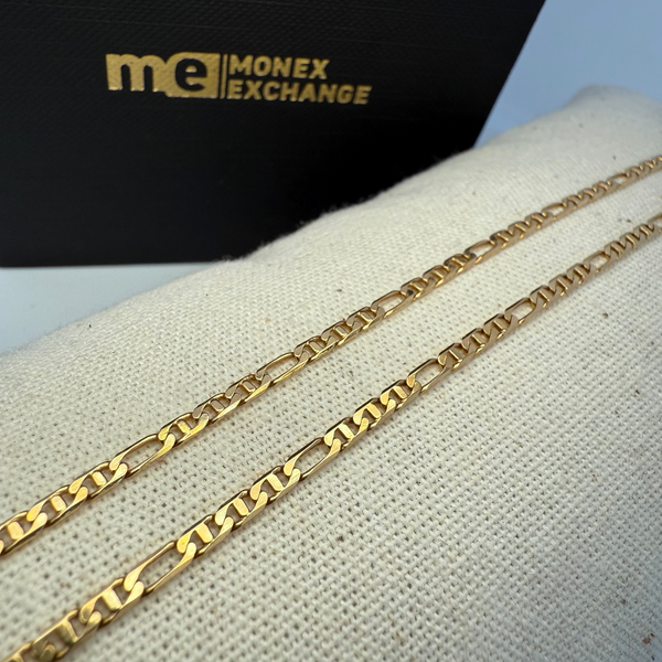 Collier en chaîne fine or jaune 5,21 g