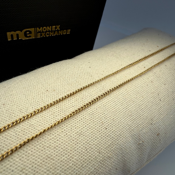 Collier en chaîne fine or jaune 4,05 g