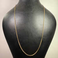 Collier en chaîne fine or jaune 4,05 g