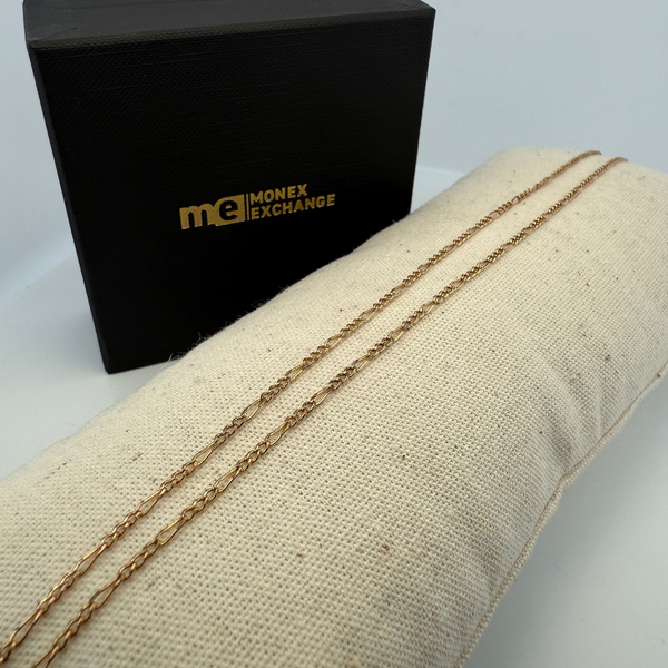 Collier fin or jaune 2,47 g