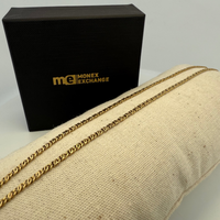 Collier maille classique or jaune 9,13 g