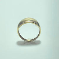 Bague lisse or jaune 18K 2,06 g