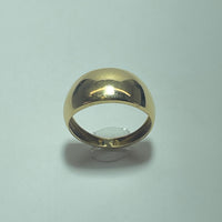 Bague lisse or jaune 18K 2,06 g