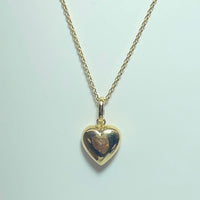 Pendentif cœur or jaune 18K 1,8 g