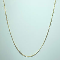 Chaîne maille gourmette or jaune 14K 3,08 g