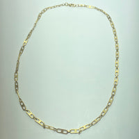 Collier ajouré or jaune 18K 9,1 g