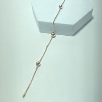 Bracelet en perles d'or jaune 14K 2,03 g