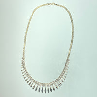 Collier à pampilles or jaune 9K 10,31 g