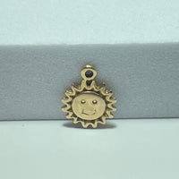 Pendentif soleil or jaune 18K 1,36 g
