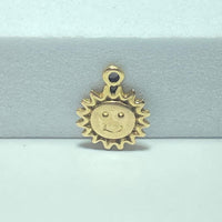 Pendentif soleil or jaune 18K 1,36 g