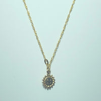 Pendentif soleil or jaune 18K 1,36 g