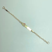 Bracelet Hello Kitty d'or jaune 18K 1,4 g