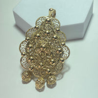 Pendentif Chouka or jaune 18K 23,84 g