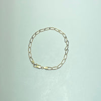 Bracelet maille gourmette or jaune 18 carats 5,58 g