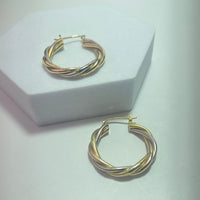 Boucles d'oreilles Or 18 carats 8.89 g