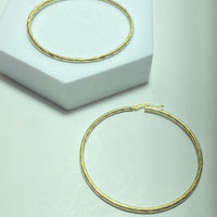 Boucles d'oreilles Grande créoles 8.64g