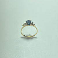 Bague Saphir Or 18 carats 2.05 g