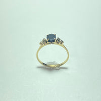Bague Saphir Or 18 carats 2.05 g