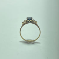 Bague Saphir Or 18 carats 2.05 g