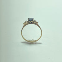 Bague Saphir Or 18 carats 2.05 g